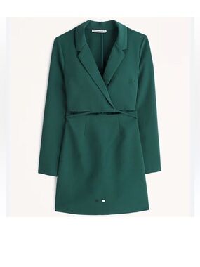 Abercrombie Green Blazer Dress
